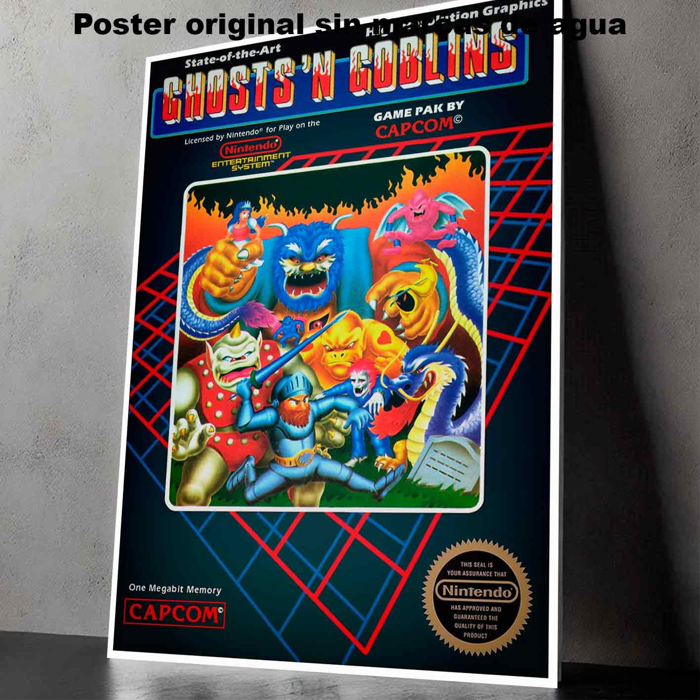 Hanna Poster Castle Rock de Historia Nuestra, Ghosts n Goblins-El Póster Personalizado, Historia Nuestra