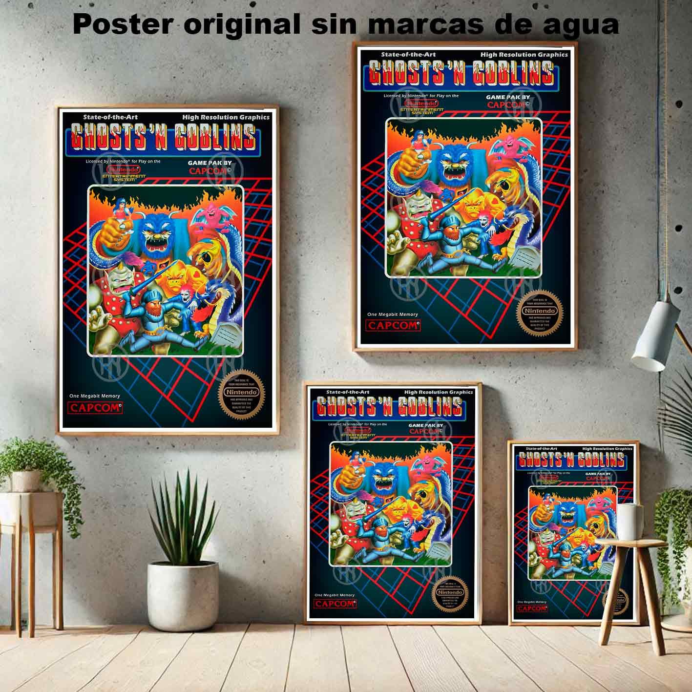 Hanna Poster Castle Rock de Historia Nuestra, Ghosts n Goblins-El Póster Personalizado, Historia Nuestra