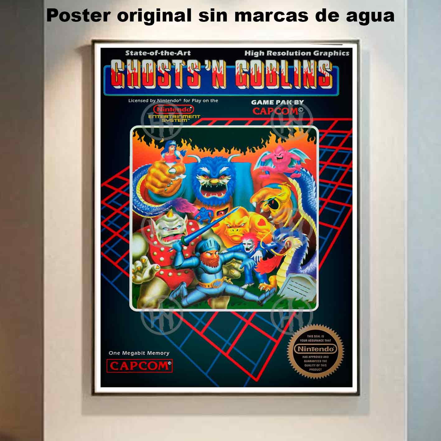 Hanna Poster Castle Rock de Historia Nuestra, Ghosts n Goblins-El Póster Personalizado, Historia Nuestra
