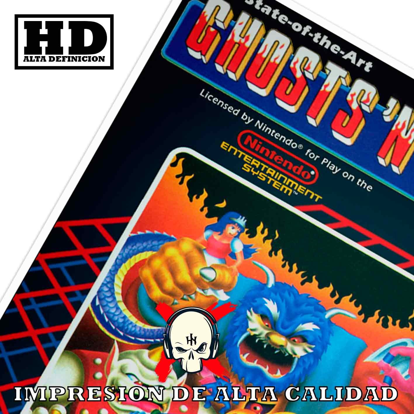 Hanna Poster Castle Rock de Historia Nuestra, Ghosts n Goblins-El Póster Personalizado, Historia Nuestra