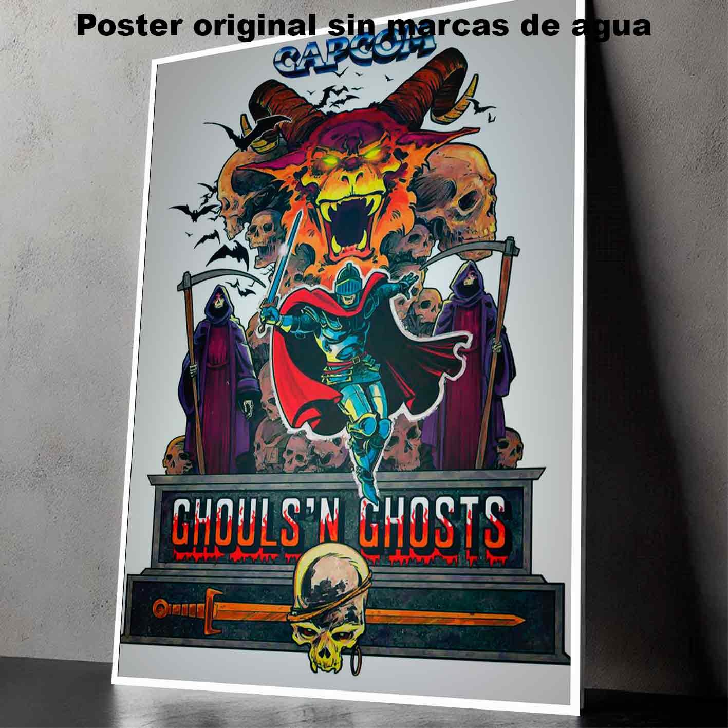 Hanna Poster Castle Rock de Historia Nuestra, Ghouls n Ghosts-El Póster Personalizado, Historia Nuestra