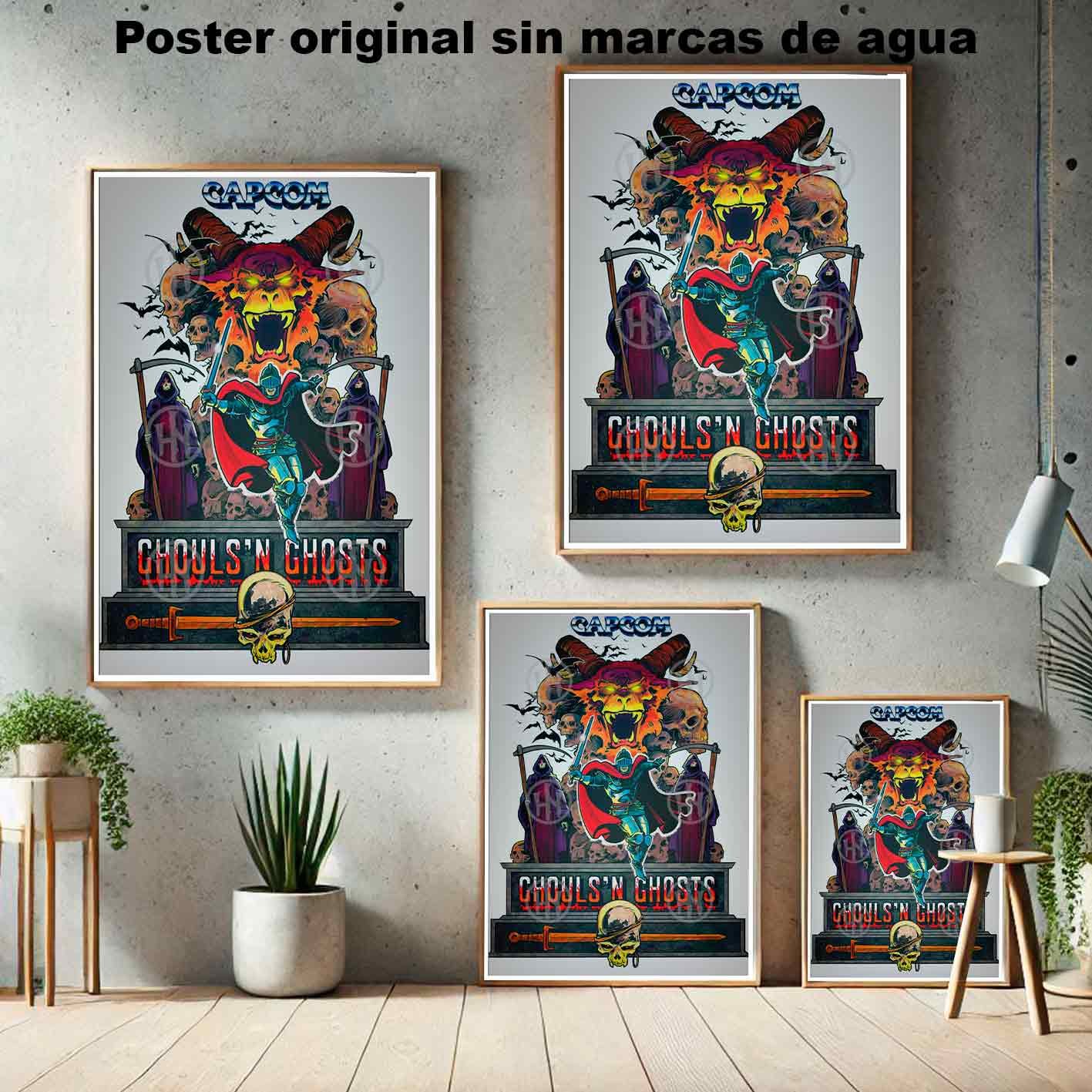 Hanna Poster Castle Rock de Historia Nuestra, Ghouls n Ghosts-El Póster Personalizado, Historia Nuestra