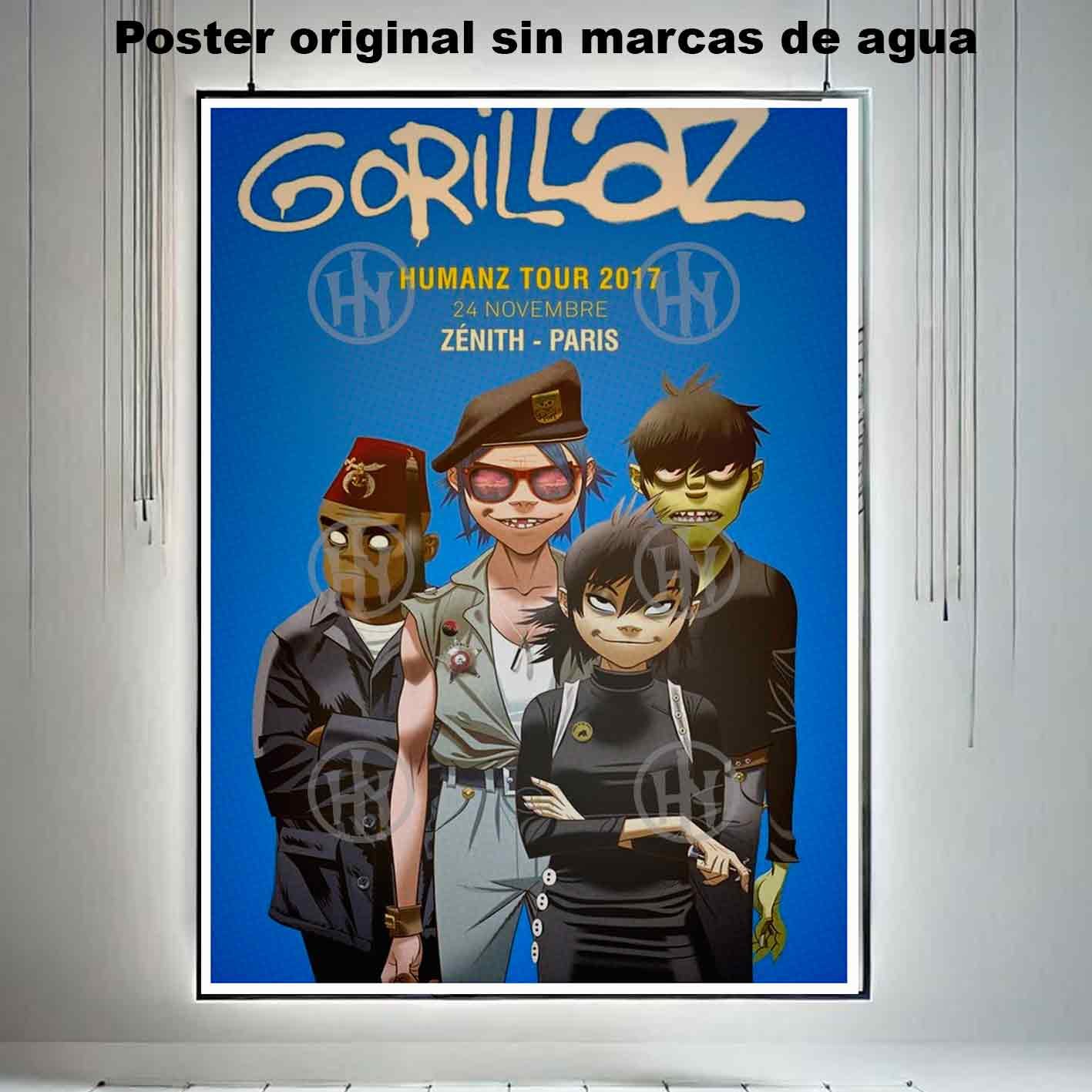 Hanna Poster Castle Rock de Historia Nuestra, Gorillaz-El Póster Personalizado, Historia Nuestra