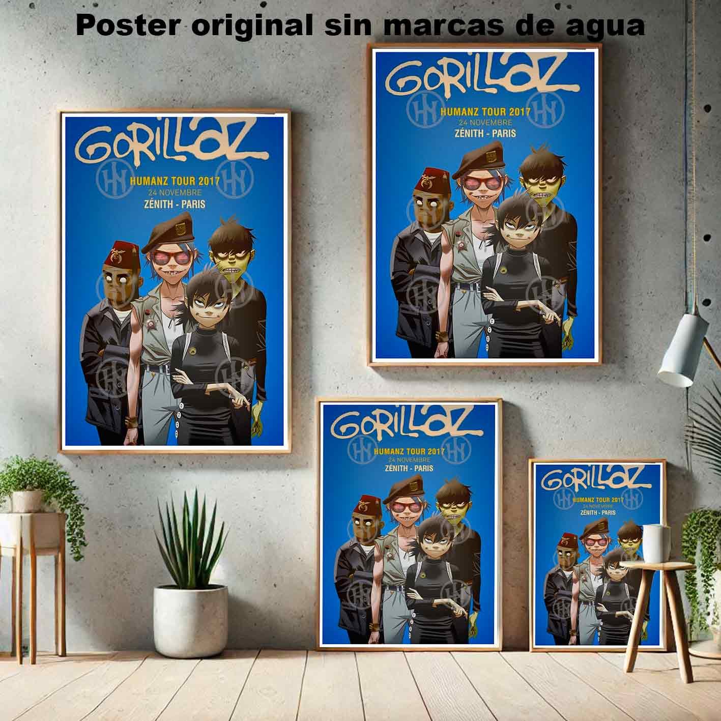 Hanna Poster Castle Rock de Historia Nuestra, Gorillaz-El Póster Personalizado, Historia Nuestra