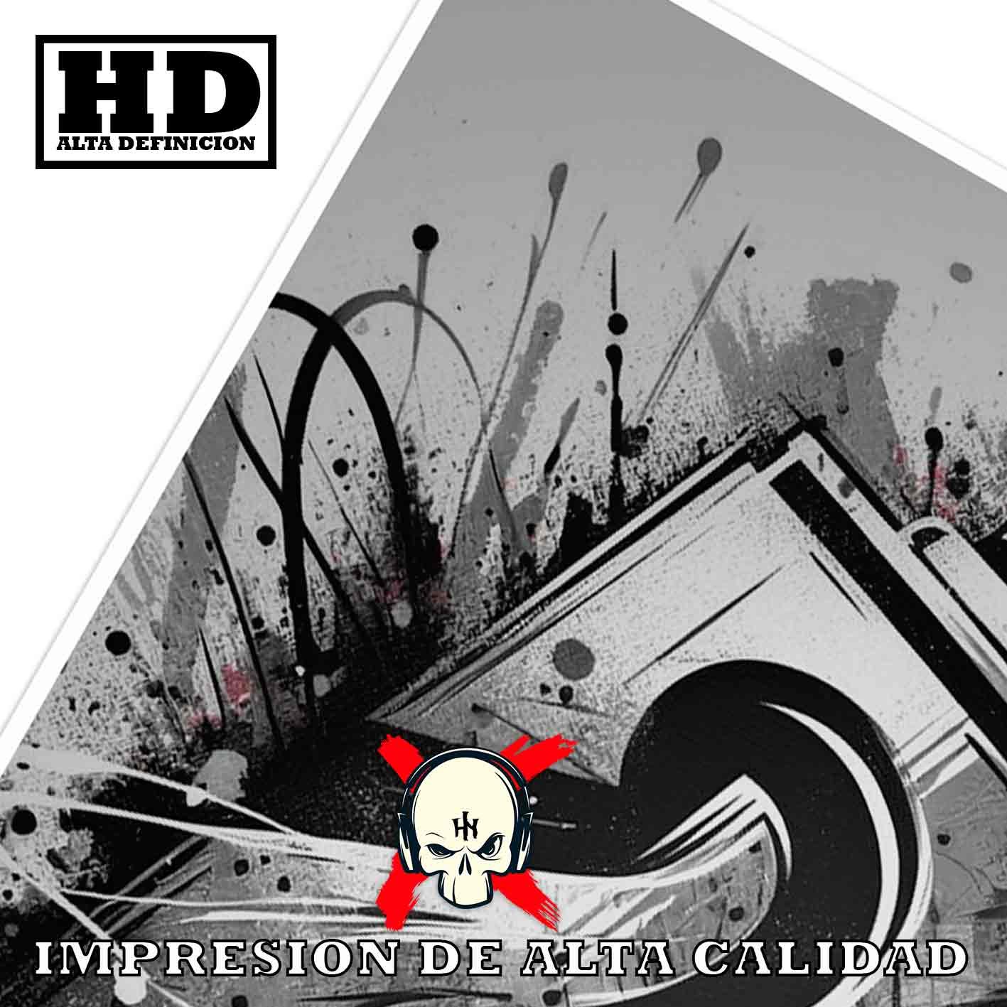 Graffiti Tatuajes Street Art Poster de Historia Nuest, Graffiti-El Póster Personalizado, Historia Nuestra