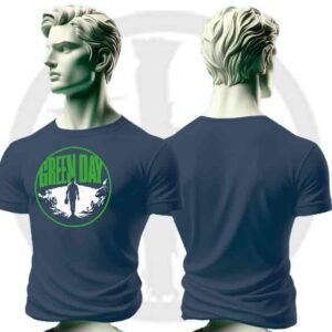 Green Day Musica Azul Marino, Green Day Camiseta unisex manga corta, Historia Nuestra