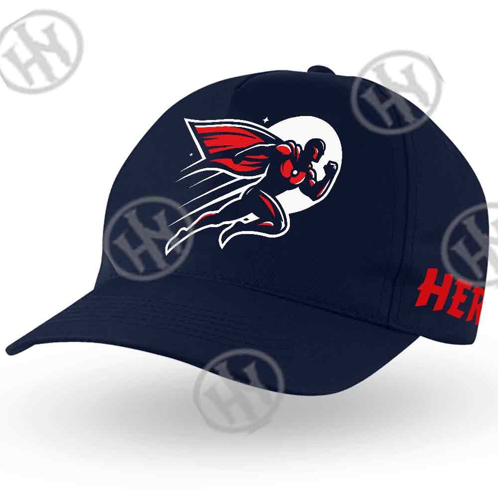 Hero Gorra de 5 panelesPersonalizad@ - Azul marino | | Historia Nuestra | Historia Nuestra
