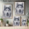 Husky siberiano-El Póster Personalizado Para Tu Espacio, Animales, Historia Nuestra Hanna Poster Castle Rock de Historia Nuestra, Husky siberiano-El Póster Personalizado, Historia Nuestra
