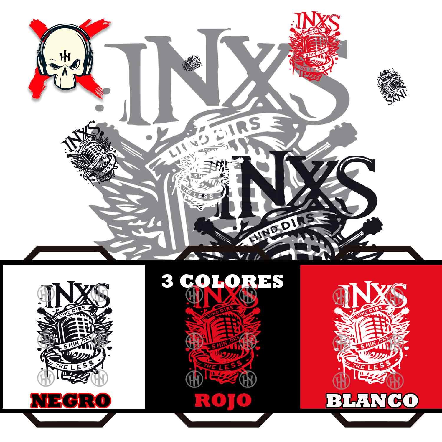 INXS Musica, Adhesivo exclusivo de INXS, Historia Nuestra