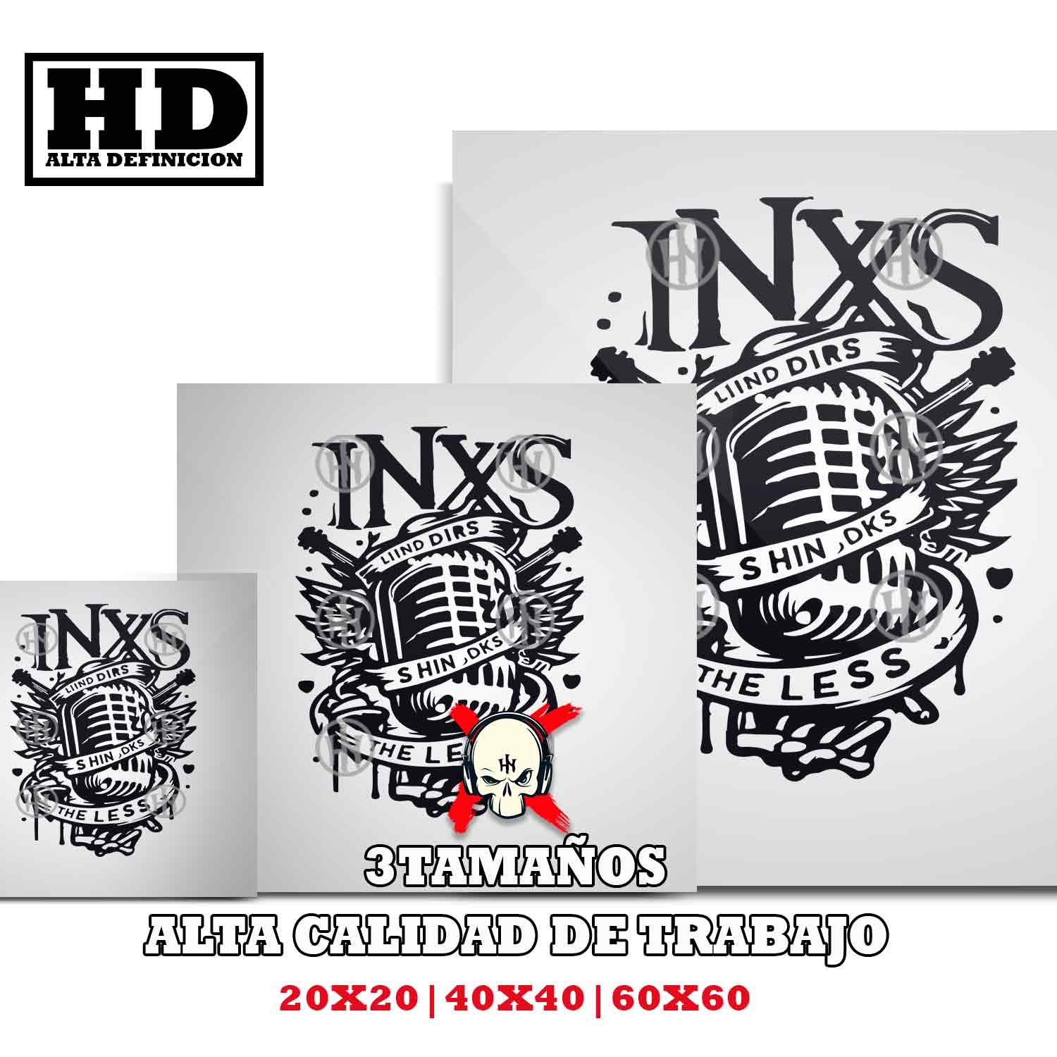 INXS Musica, Adhesivo exclusivo de INXS, Historia Nuestra