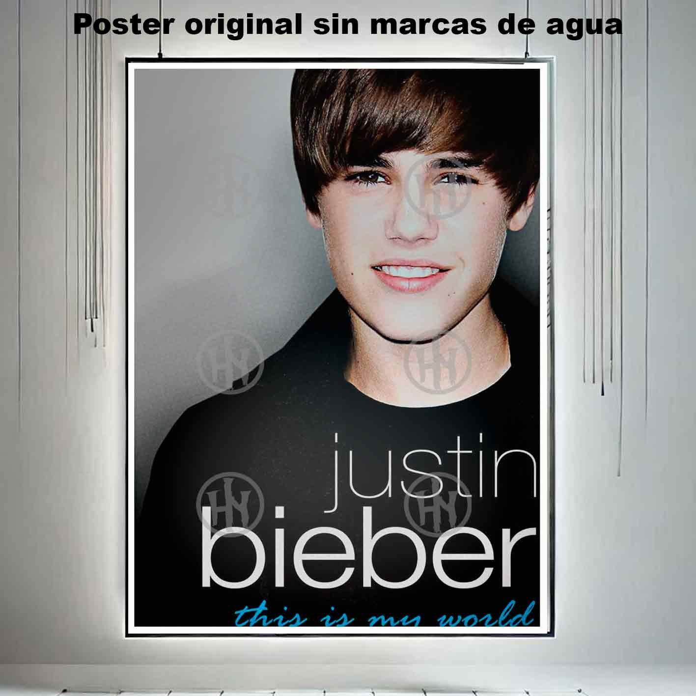 Justin Bieber Cine Musica, Justin Bieber-El Póster Personalizado, Historia Nuestra
