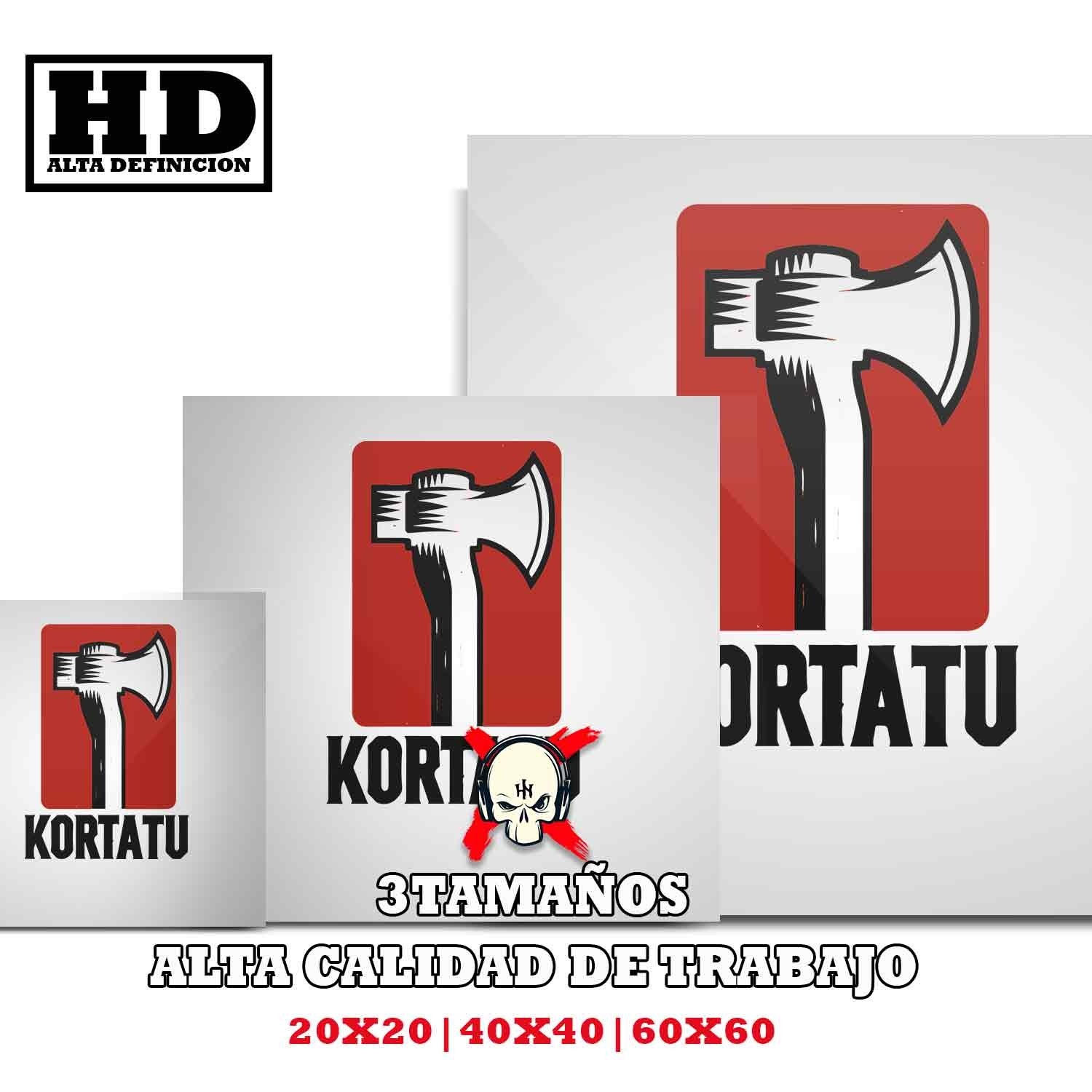 Kortatu Musica, Adhesivo exclusivo de Kortatu, Historia Nuestra