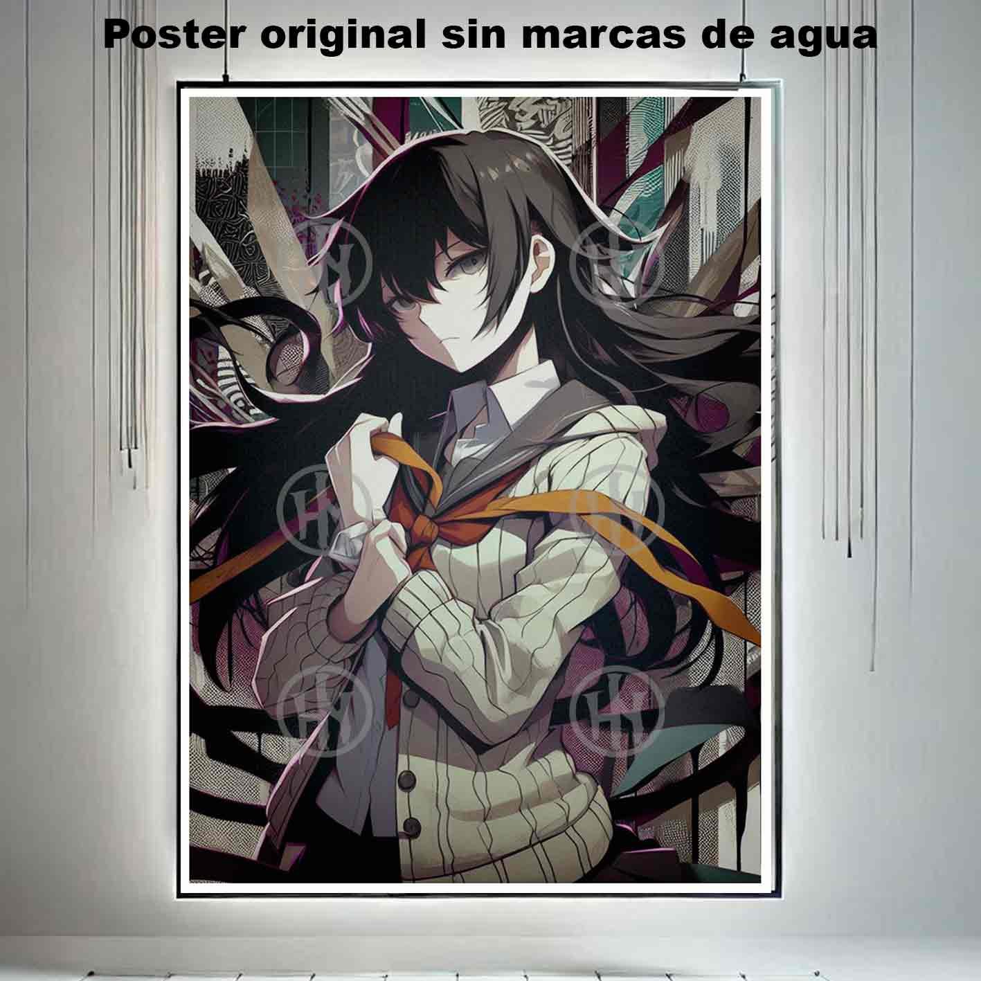 Koyomi Araragi Bakemonogatari Manga Romance Poster de, Koyomi Araragi Bakemonogatari-El Póster Personalizado, Historia Nuestra
