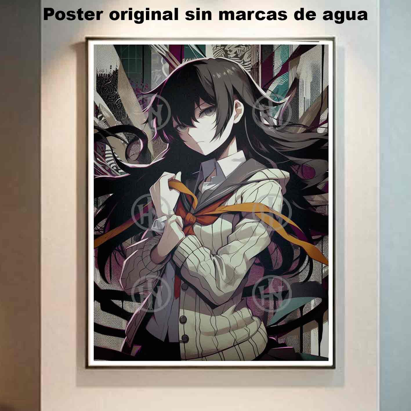 Koyomi Araragi Bakemonogatari Manga Romance Poster de, Koyomi Araragi Bakemonogatari-El Póster Personalizado, Historia Nuestra