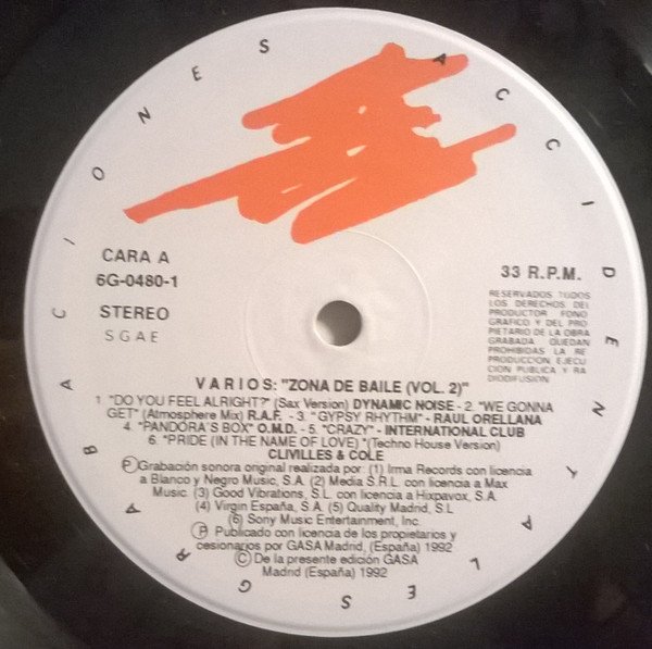 Euro House, LP, Techno, Various | Historia Nuestra