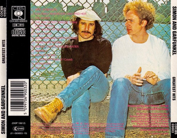 CD, Folk Rock, Pop Rock, Simon And Garfunkel | Historia Nuestra