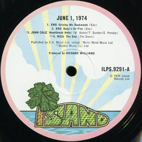Avantgarde, Experimental, Kevin Ayers - John Cale - Eno* - Nico, LP, Prog Rock | Historia Nuestra