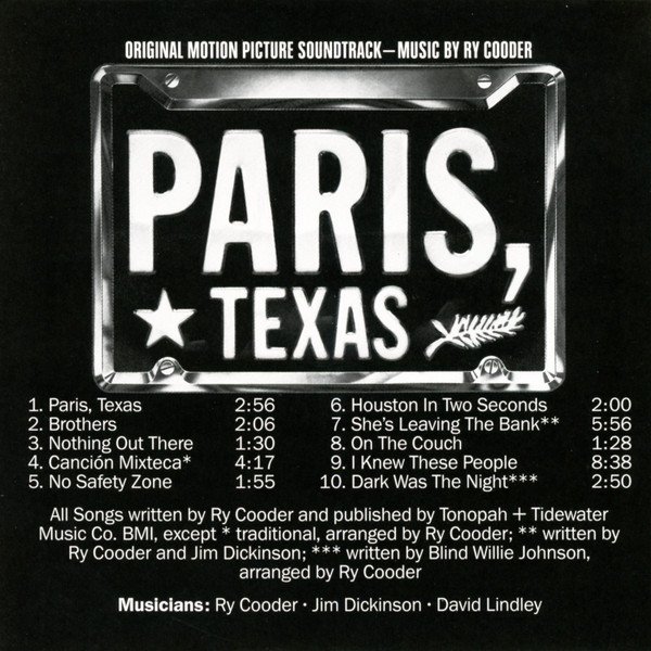 Acoustic, Ambient, CD, Ry Cooder, Soundtrack | Historia Nuestra