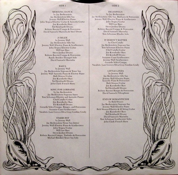 Contemporary Jazz, JazzFunk, JazzRock, LP, Spyro Gyra | Historia Nuestra