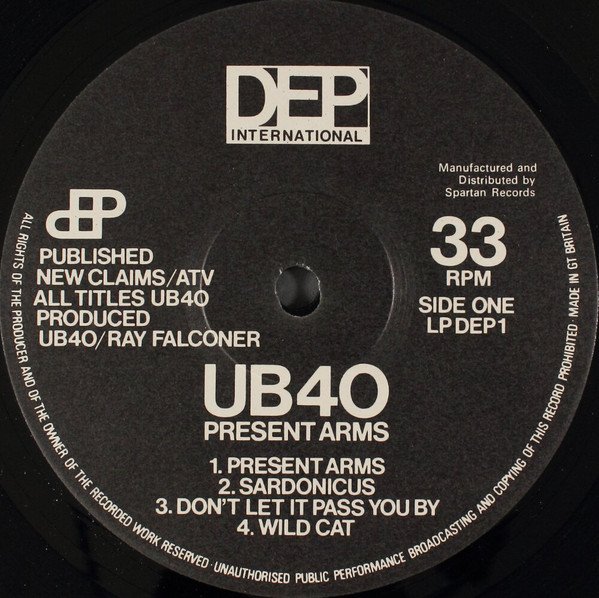 Dub, LP, UB40 | Historia Nuestra