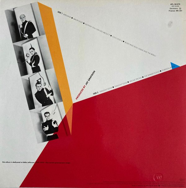 Contemporary Jazz, Fusion, LP, The Manhattan Transfer, Vocal | Historia Nuestra