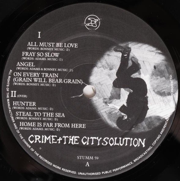 Alternative Rock, Crime & The City Solution, LP | Historia Nuestra