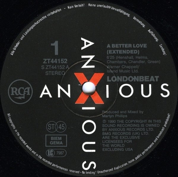 12 inch, Europop, Londonbeat | Historia Nuestra