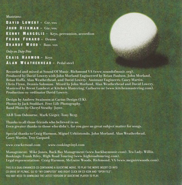 CD, Country Rock, Cracker | Historia Nuestra