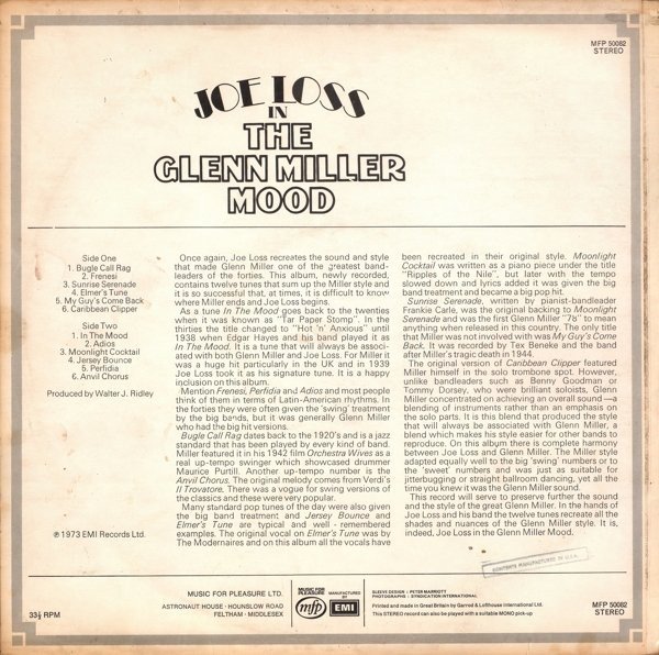 Big Band, Joe Loss, LP | Historia Nuestra