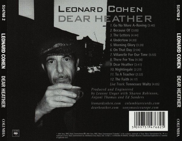 CD, Folk Rock, Leonard Cohen | Historia Nuestra
