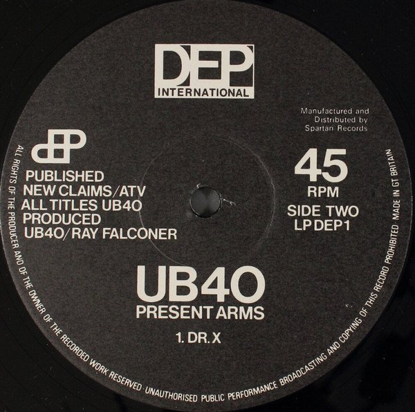 Dub, LP, UB40 | Historia Nuestra