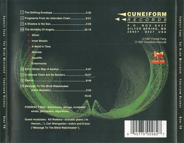 Ambient, CD, Forrest Fang | Historia Nuestra