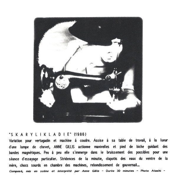Abstract, Anne Gillis, CD, Experimental, Noise | Historia Nuestra
