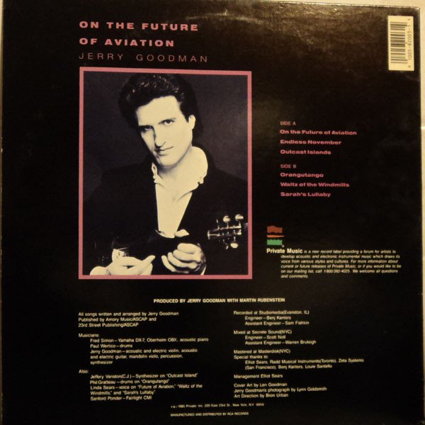 Ambient, Jerry Goodman, LP | Historia Nuestra