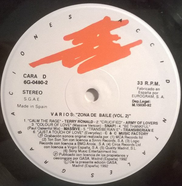 Euro House, LP, Techno, Various | Historia Nuestra