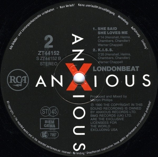 12 inch, Europop, Londonbeat | Historia Nuestra