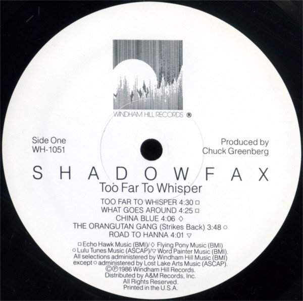 LP, New Age, Shadowfax | Historia Nuestra