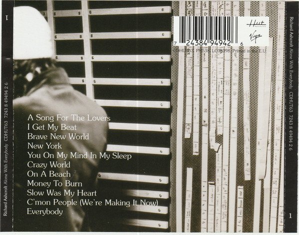 CD, Pop Rock, Richard Ashcroft | Historia Nuestra