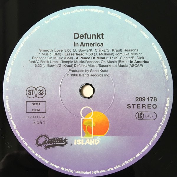 Defunkt, JazzFunk, LP | Historia Nuestra