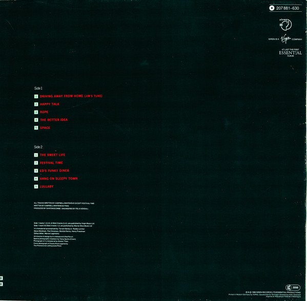 Downtempo, Experimental, Folk Rock, It's Immaterial, Leftfield, LP, Synthpop | Historia Nuestra