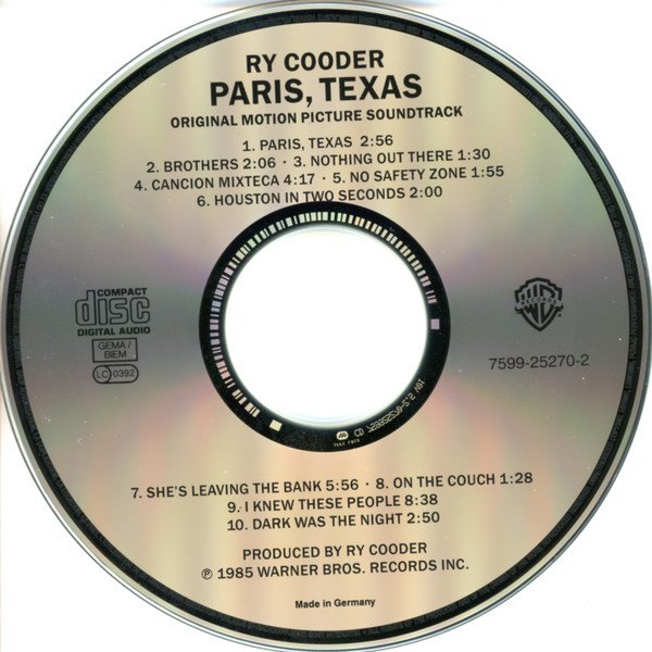 Acoustic, Ambient, CD, Ry Cooder, Soundtrack | Historia Nuestra