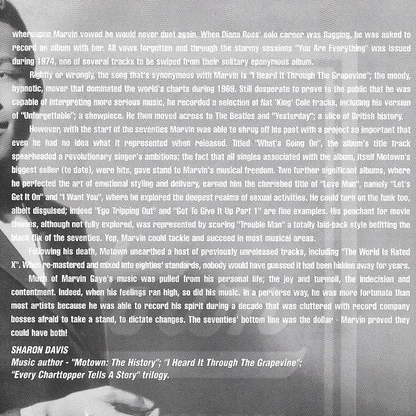 CD, Marvin Gaye, Soul | Historia Nuestra