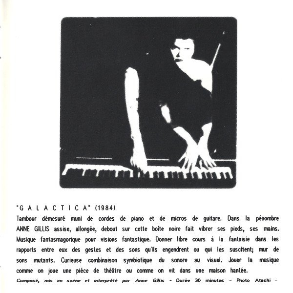 Abstract, Anne Gillis, CD, Experimental, Noise | Historia Nuestra