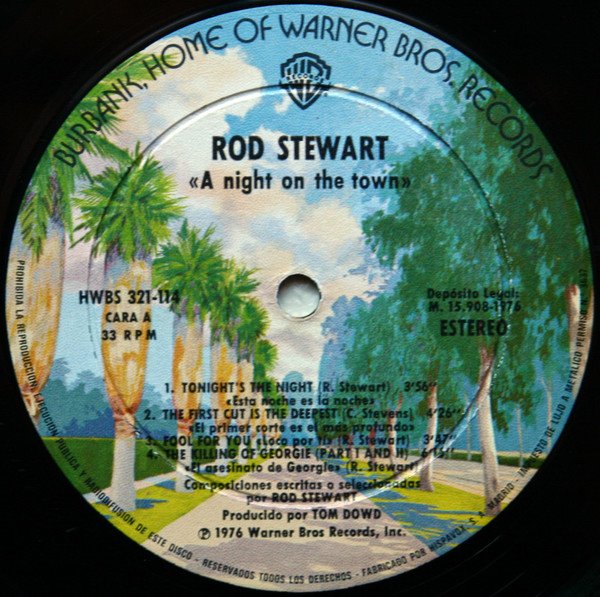 Classic Rock, LP, Pop Rock, Rod Stewart | Historia Nuestra
