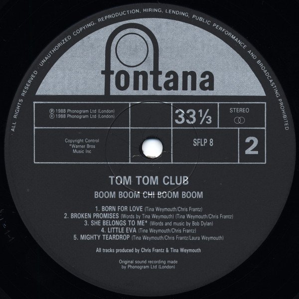 LP, Pop Rock, Tom Tom Club | Historia Nuestra