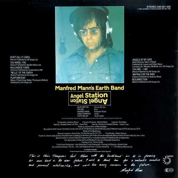 Classic Rock, LP, Manfred Mann's Earth Band, Pop Rock | Historia Nuestra