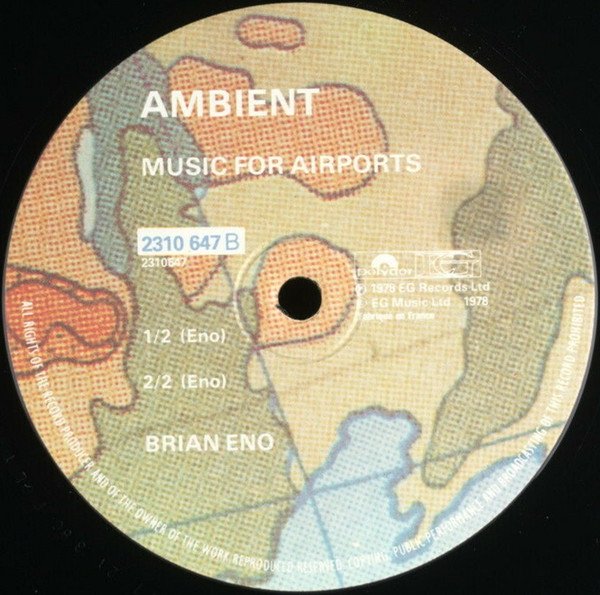 Ambient, Brian Eno, LP | Historia Nuestra