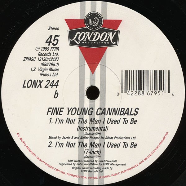 12 inch, Fine Young Cannibals, Pop Rock, Synthpop | Historia Nuestra