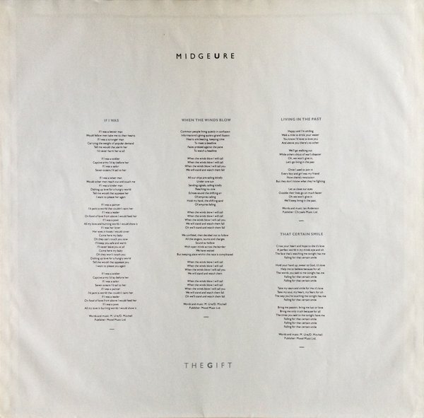 LP, Midge Ure, Synthpop | Historia Nuestra