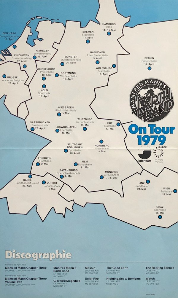 Classic Rock, LP, Manfred Mann's Earth Band, Pop Rock | Historia Nuestra